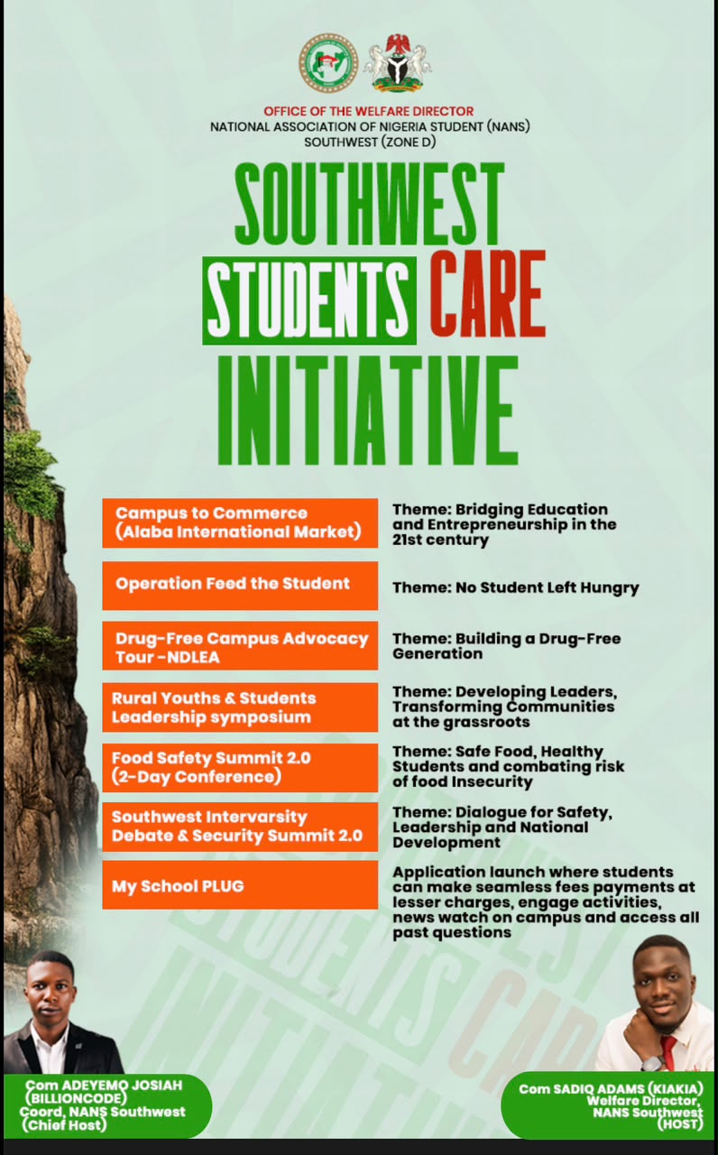 SSCI: Redefining Student Welfare and Empowerment Across Southwest Nigeria